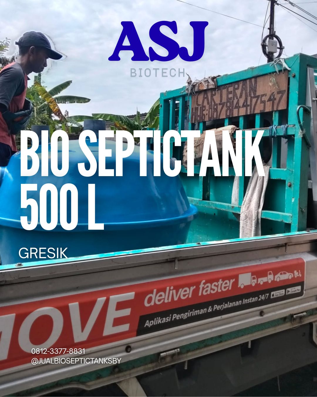 Bio Septictank 500 L Gresik